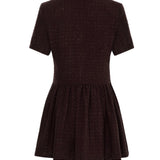 Sadia Ceket Mini Elbise Kahve