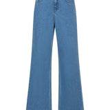 Yüksek Bel Mavi Jeans