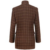 Hakim Yaka  Kahverengi Ceket