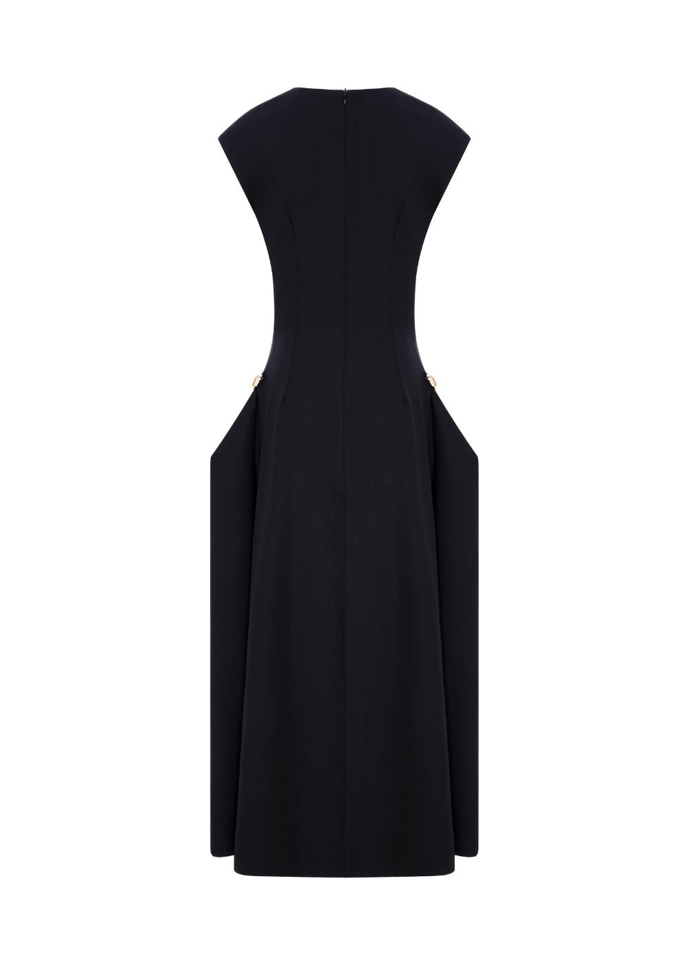 Jessie Tokalı Maxi Siyah Elbise