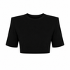 Basic Vatkalı Crop Tshirt