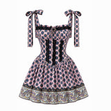 Bella Mini Elbise Pembe
