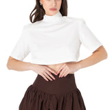 Vatkalı Dikyaka Crop Beyaz