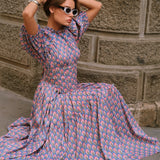 Laulei Loya Sırt Dekolteli Maxi Elbise