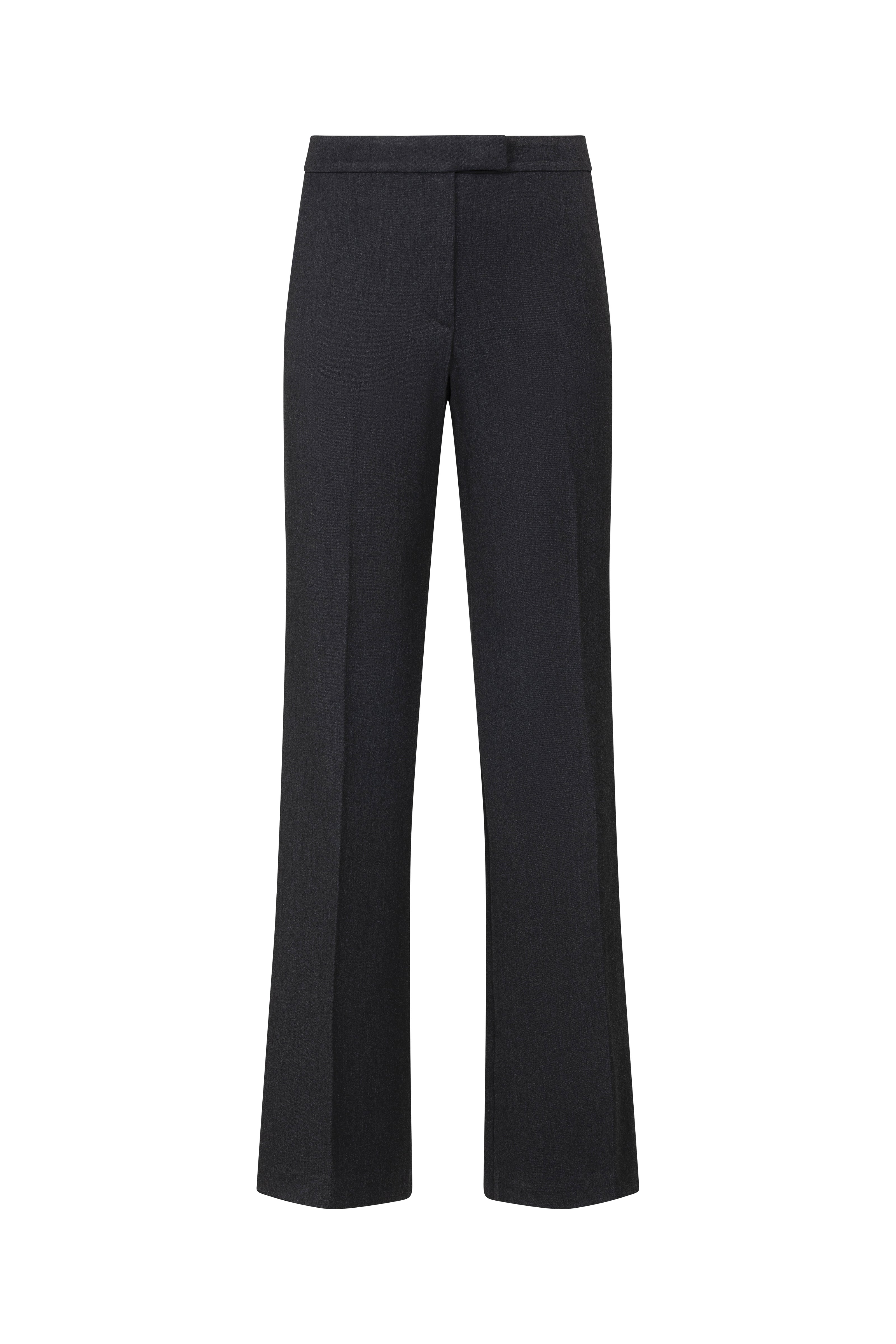 Bootcut Pantolon Koyu Gri
