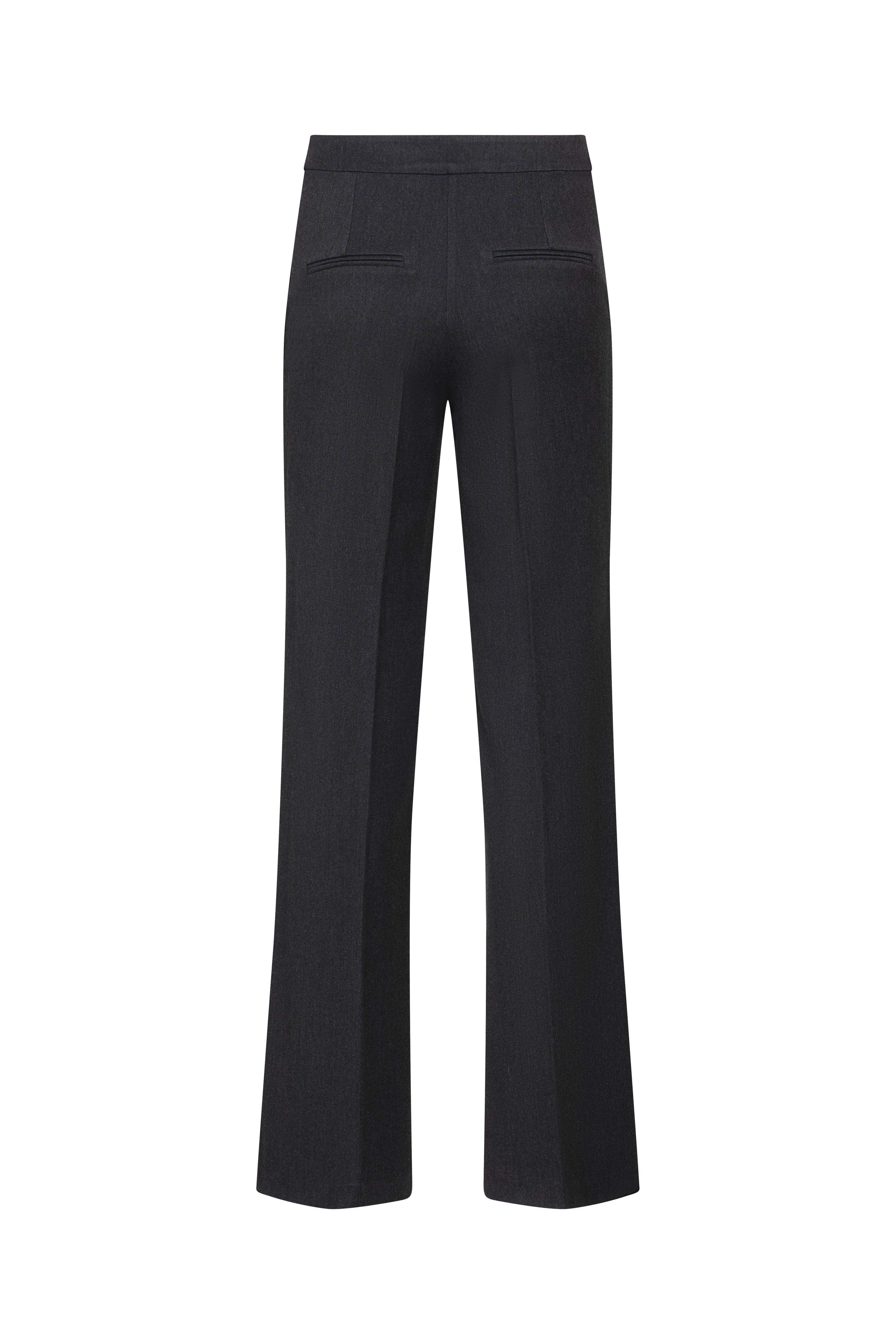 Bootcut Pantolon Koyu Gri
