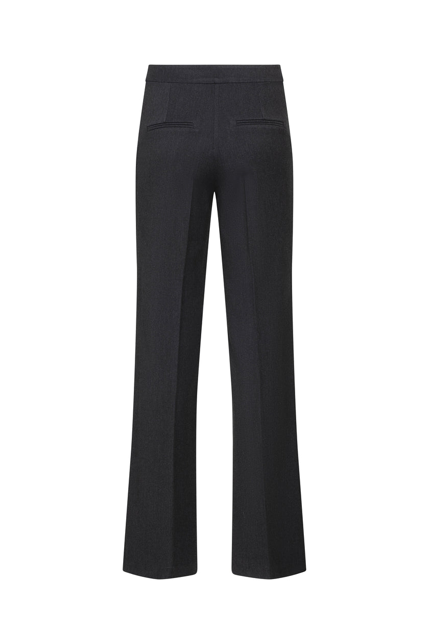 Bootcut Pantolon Koyu Gri