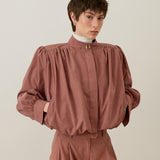 Cloe Crop Ceket Gül Kurusu Rengi