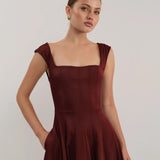 Laulei Luna Midi Bordo Elbise
