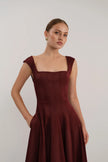 Laulei Luna Midi Bordo Elbise
