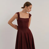 Laulei Luna Midi Bordo Elbise