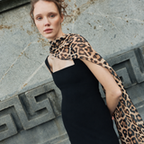 Jadie Maxi Elbise Leopar